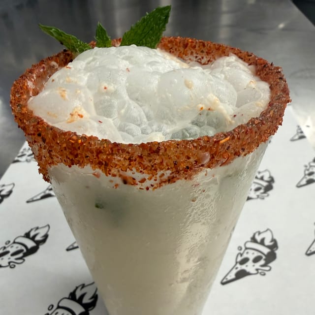 Amy's Coconut Seltzer Mojito.